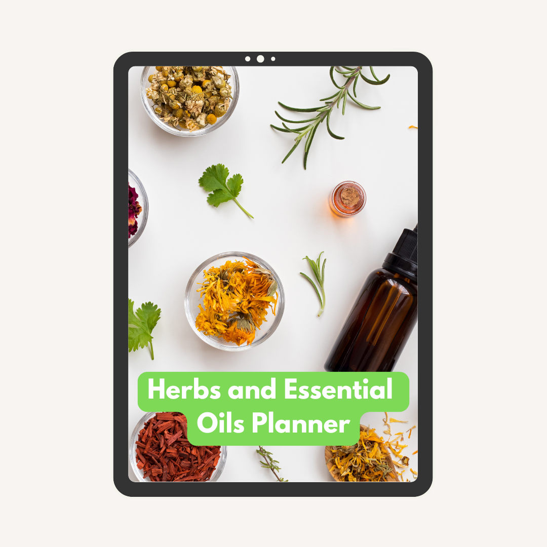 Herbs & Essential Oils Planner (Digital)