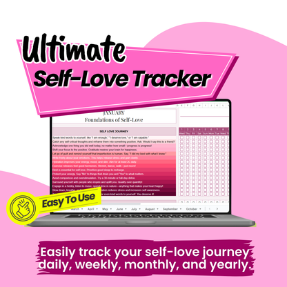 The Ultimate 2025 Self-Love Tracker - Lifetime Access (PREMIUM OFFER)